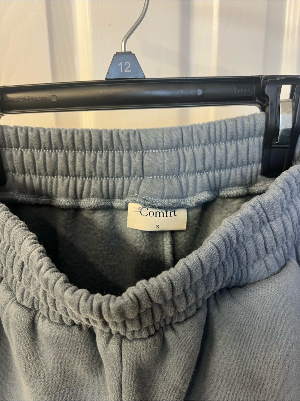 Comfrt dusty blue sweatpants - Picture 4 of 6